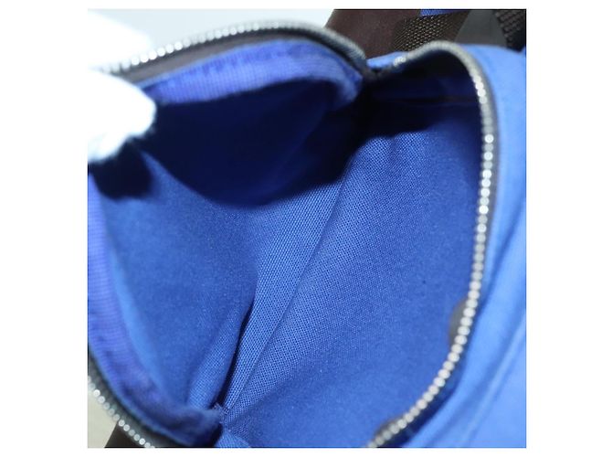 PRADA Backpack Canvas Blue Auth 88293 - view 32