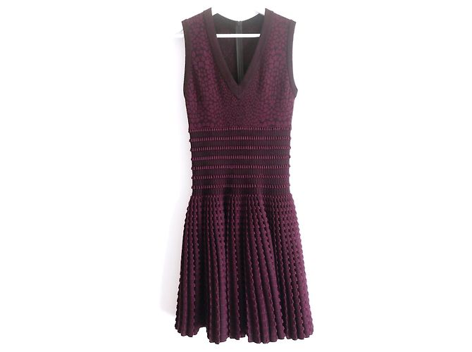 Texturiertes Wollskaterkleid Azzedine Alaïa Herbst 2010 - Ansicht 3