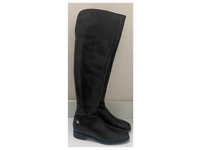 Mint Velvet Botas de montar Lisa Negro - vista 2