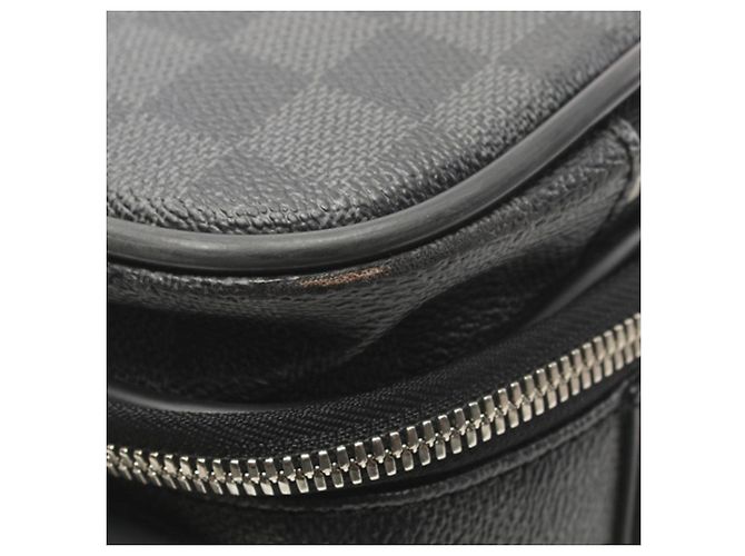 Pegase Borse LOUIS VUITTON T. Pelle Nero - vista 7