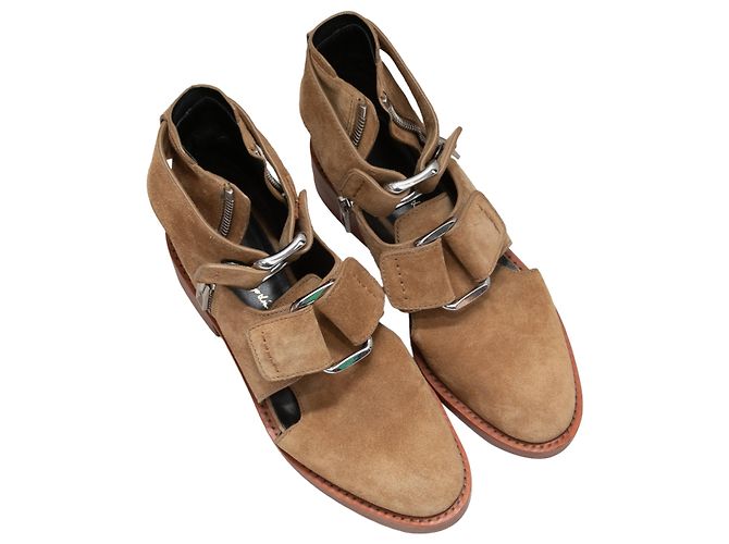 3.1 PHILLIP LIM Botas ankle T.EU 36 Camurça - vista 2