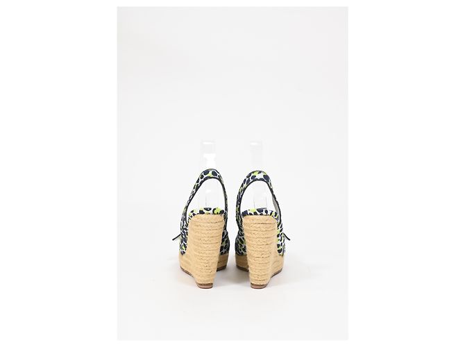 Zeppe estive Slingback Roger Vivier in tela multicolore - vista 10