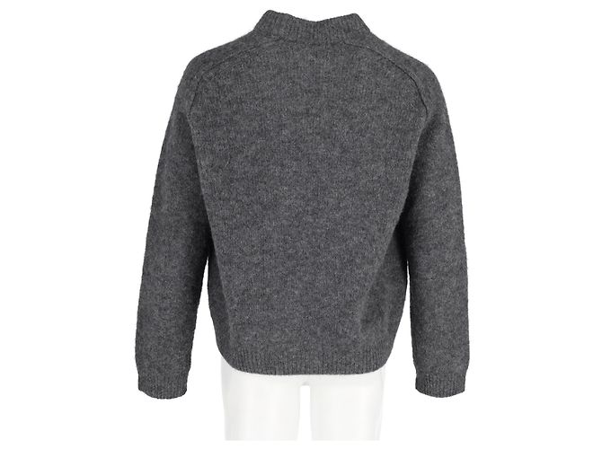 Apc A.P.C. Harris Jumper in Grey Wool - view 6