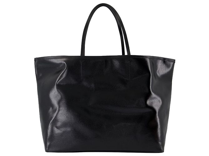 Borsa Shopper Emma - ANINE BING - Cotone - Nero - vista 3
