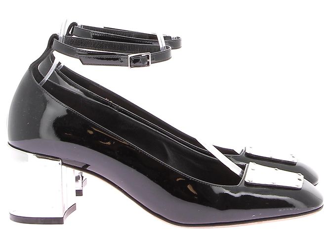 Dior-Absätze T.EU 37 Lackleder Schwarz - Ansicht 2
