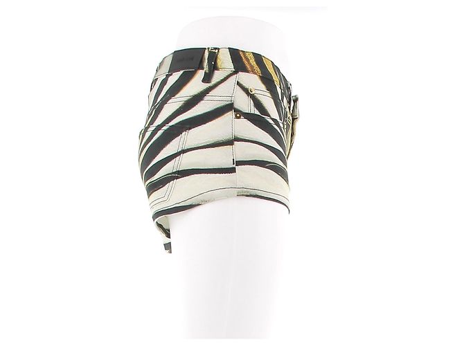 ROBERTO CAVALLI Shorts T.IT 40 Algodón - vista 3