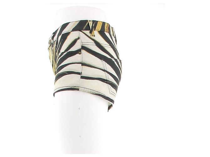 ROBERTO CAVALLI Shorts T.IT 40 Algodón - vista 4