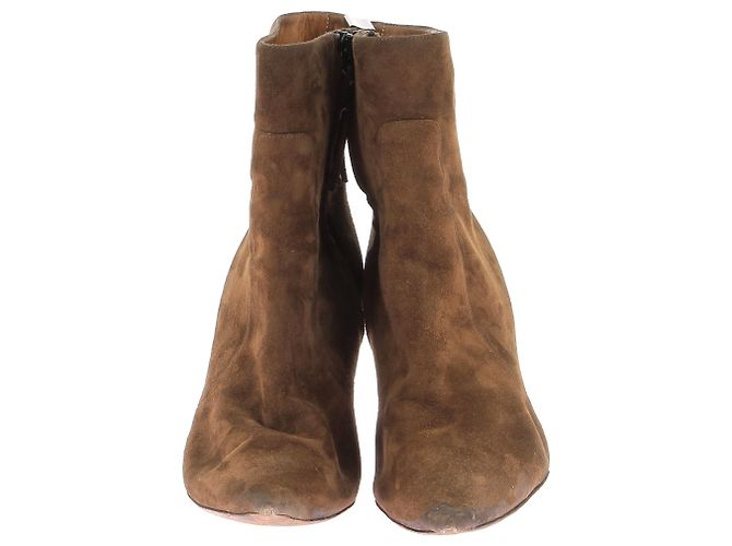 Bottines Isabel Marant T.EU 38 Suède Marron - vue 4
