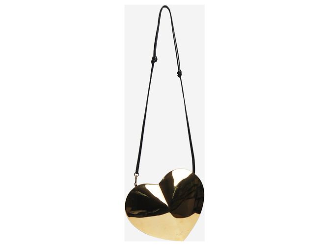 Alaïa Borsa cuore Le Coeur dorata - vista 4