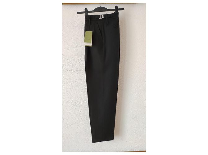 Pantalones de lana negros Gucci - vista 6