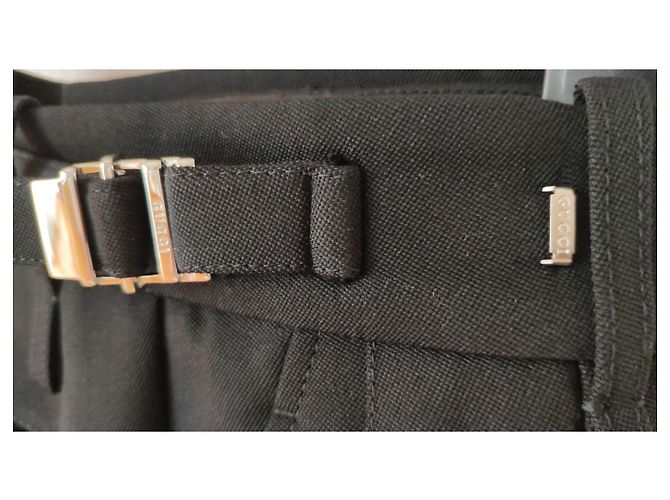 Pantalones de lana negros Gucci - vista 7