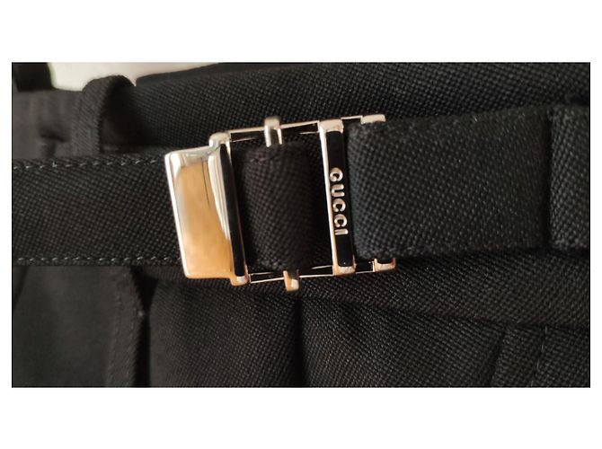 Pantalones de lana negros Gucci - vista 8