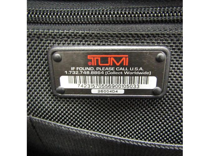 Tumi Weichgepäck Handgepäck Schwarz - Ansicht 16