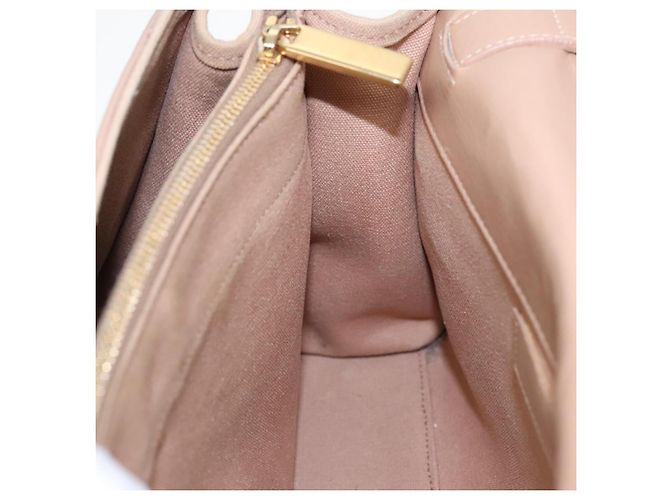 Borsa a mano SAINT LAURENT in pelle 2way Beige Oro 313499 Auth ep5999 D'oro - vista 19