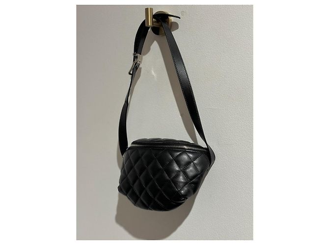 Borse CHANEL T. Pelle Nero - vista 4