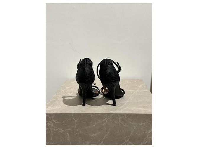 Sandali GIVENCHY T.EU 37 Pelle Nero - vista 4