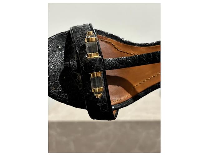 Sandali GIVENCHY T.EU 37 Pelle Nero - vista 6