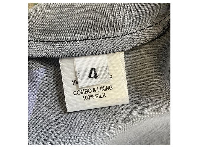 Abito midi stampato floreale multicolore Prabal Gurung nero / blu / verde - vista 5
