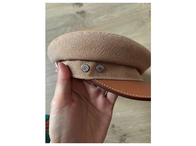 Hermès Cappelli Marrone chiaro - vista 3