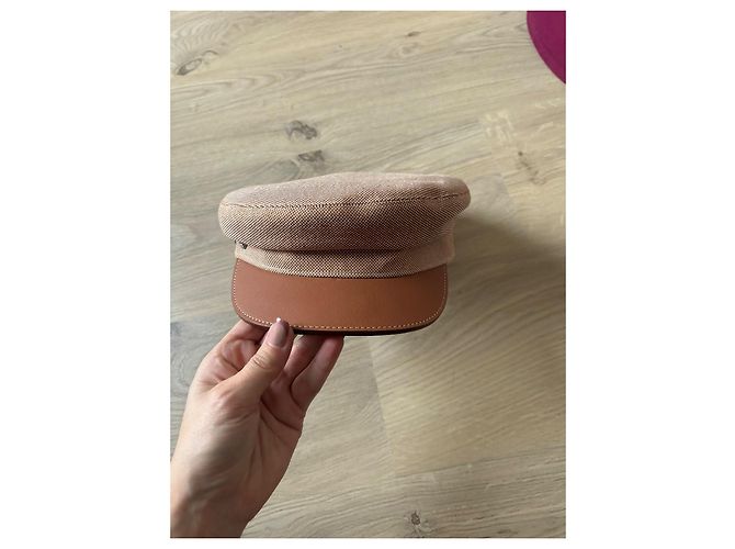 Hermès Cappelli Marrone chiaro - vista 5