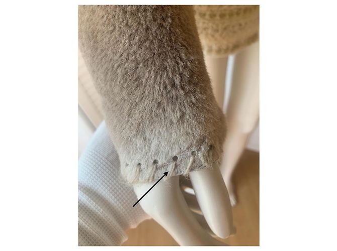 Strickjacke Christian Dior & John Galliano F/W 2002 Mehrfarben - Ansicht 10