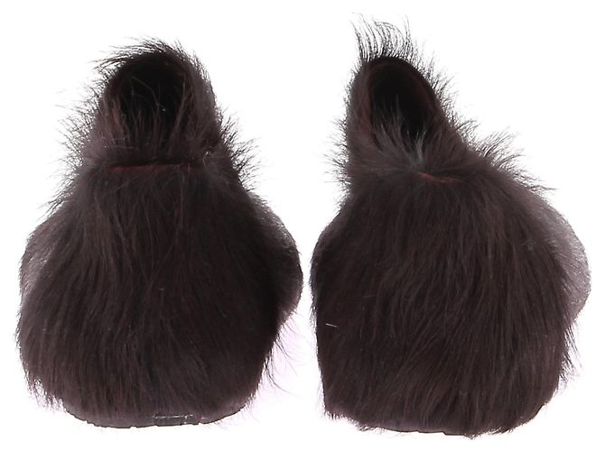 Autre Marque Mule e zoccoli Laneus T.EU 40 in pelle di vitello stile pony Marrone - vista 5