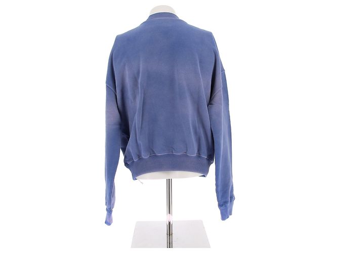 Off White Suéter de punto Off-White T.International S Algodón Azul - vista 2