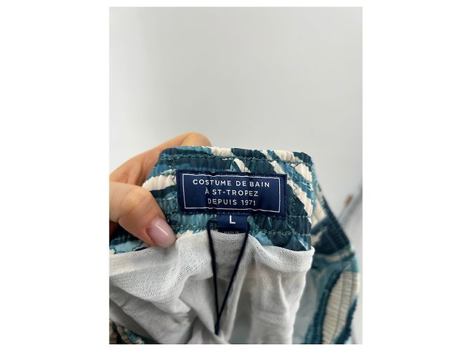 VILEBREQUIN Badebekleidung T.International L Polyester Blau - Ansicht 3