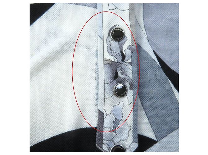 Autre Marque Camisa polo de manga larga de algodón con estampado de logo LEONARD SPORT Multicolor - vista 11