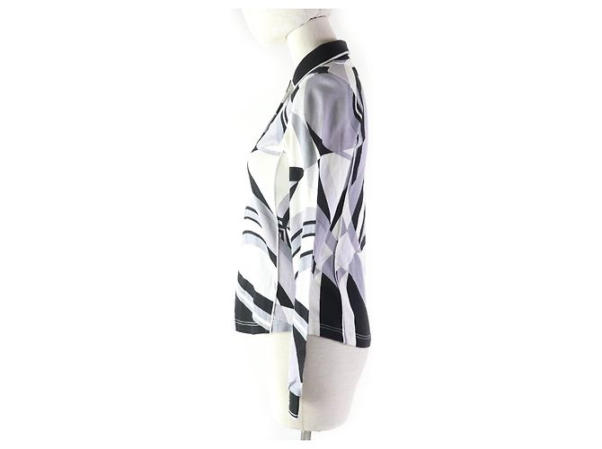 Autre Marque Camisa polo de manga larga de algodón con estampado de logo LEONARD SPORT Multicolor - vista 2
