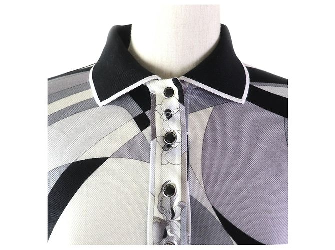 Autre Marque Camisa polo de manga larga de algodón con estampado de logo LEONARD SPORT Multicolor - vista 4