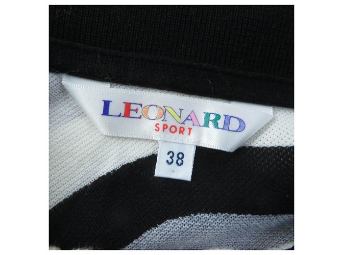 Autre Marque Camisa polo de manga larga de algodón con estampado de logo LEONARD SPORT Multicolor - vista 7