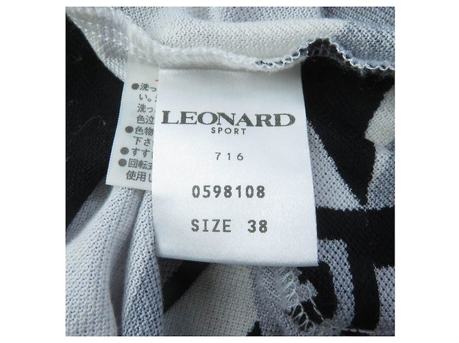 Autre Marque Camisa polo de manga larga de algodón con estampado de logo LEONARD SPORT Multicolor - vista 8