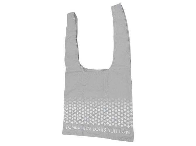 Louis Vuitton Nylon-Polyester Eco Tote Bag Grau - Ansicht 2
