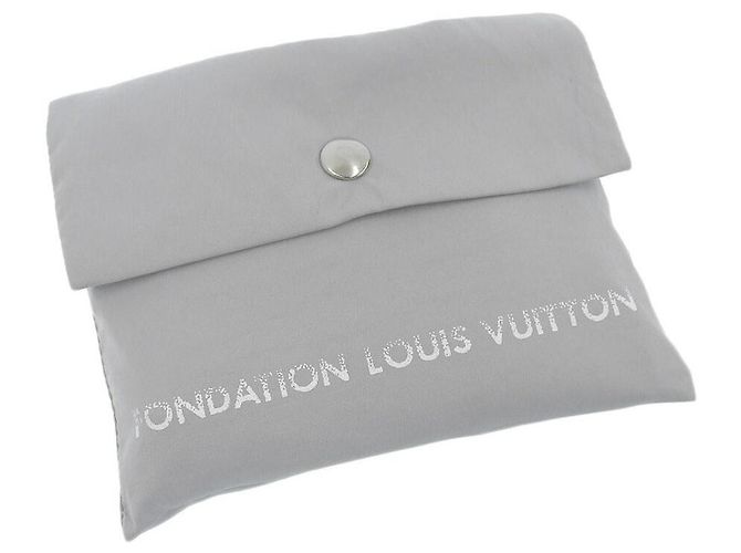 Louis Vuitton Nylon-Polyester Eco Tote Bag Grau - Ansicht 6