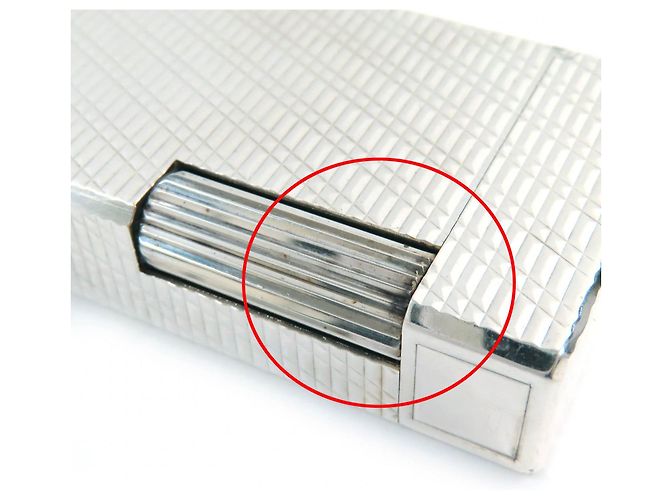 Autre Marque Dupont Line 1 Roller Gaslighter Silver Silvery - view 9