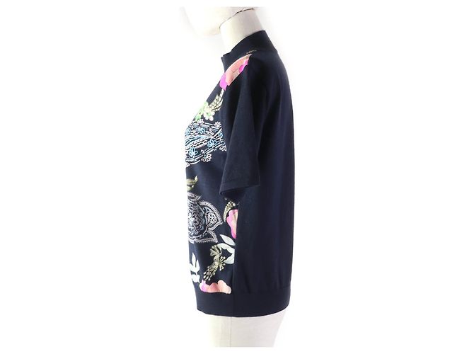 Autre Marque LEONARD FASHION Woll-Seiden-Mischung Pullover mit Stehkragen - Ansicht 2