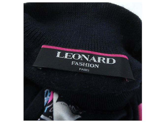 Autre Marque LEONARD FASHION Woll-Seiden-Mischung Pullover mit Stehkragen - Ansicht 6