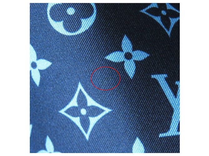 Camicia da pigiama in seta Monogram Louis Vuitton - vista 12