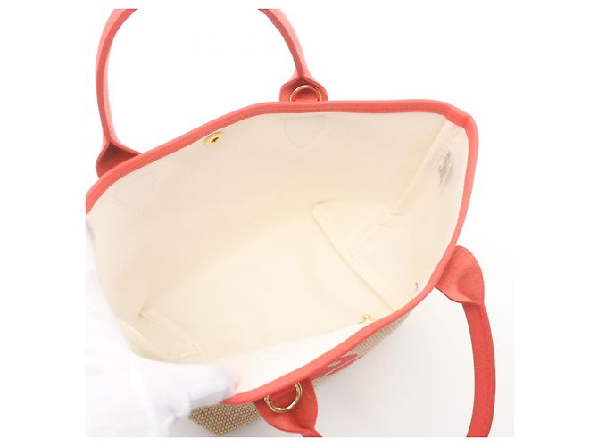 Longchamp Leather × Straw Le Pliage Panier 2way Bag 10144HZB218 - view 3
