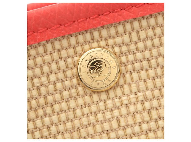 Longchamp Leather × Straw Le Pliage Panier 2way Bag 10144HZB218 - view 4