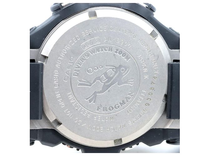 Autre Marque Casio G-SHOCK FROGMAN Titanium Herrenuhr Schwarz - Ansicht 3