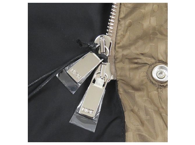DIOR Nylon WZIP Daunenjacke 48 Braun - Ansicht 5