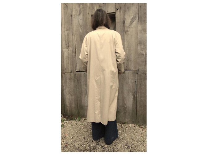 Gabardina Burberry Beige de Algodón - vista 2