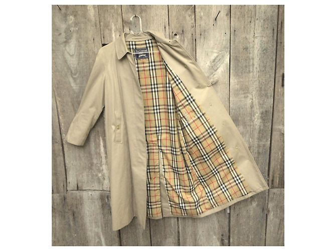 Gabardina Burberry Beige de Algodón - vista 5