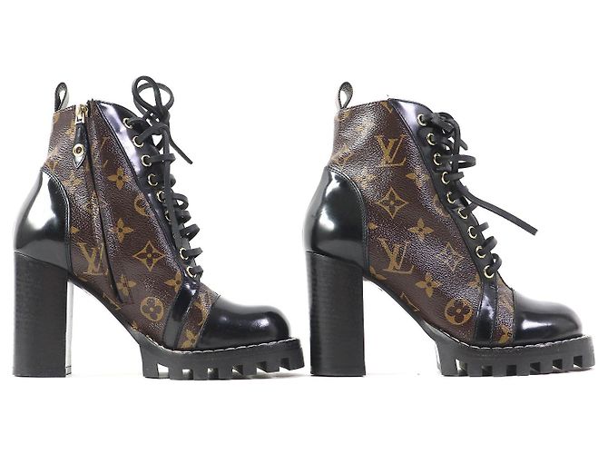 Botas de tobillo de cuero Star Trail de Louis Vuitton - vista 3