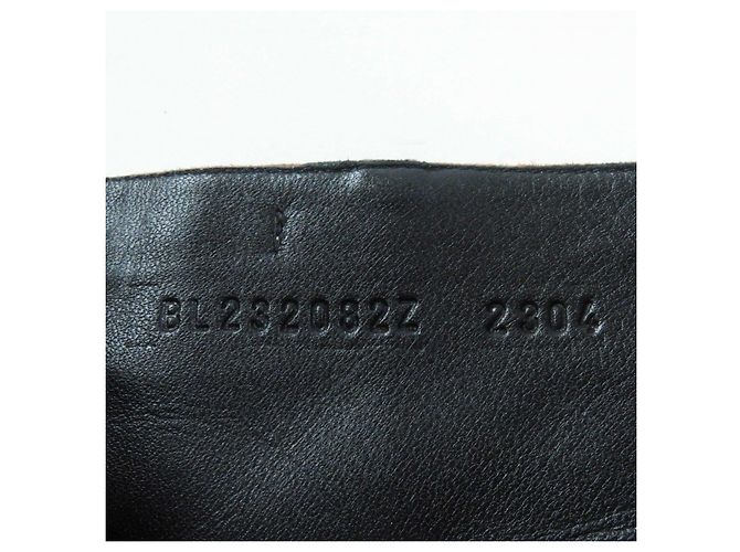 Hermès Botas de tornozelo de couro camurça Hermes marrom 38 - vista 10
