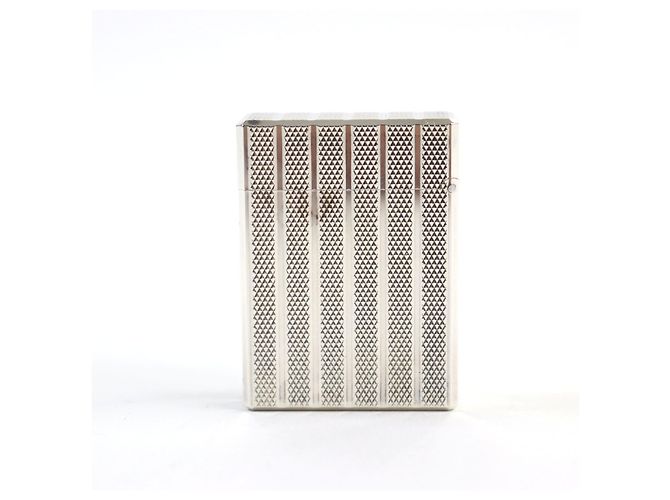 Autre Marque Briquet à gaz Dupont Line 1 Stripe Roller Argenté - vue 3