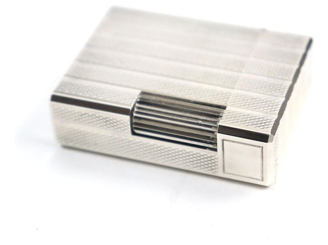 Autre Marque Briquet à gaz Dupont Line 1 Stripe Roller Argenté - vue 4