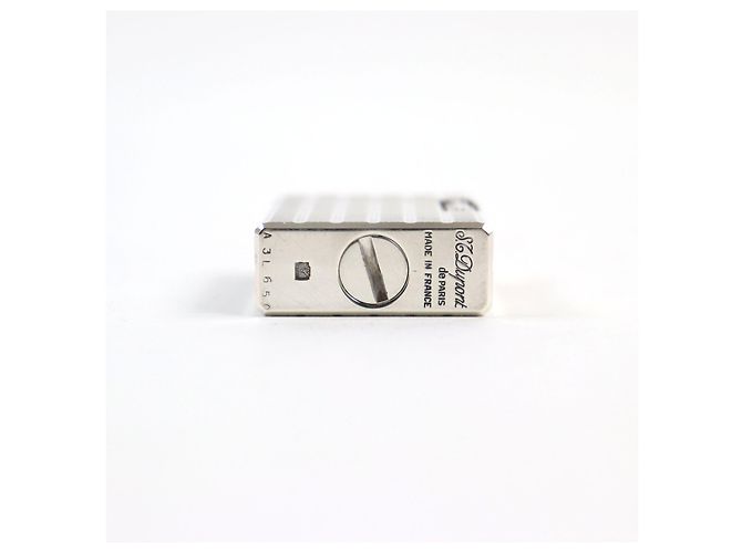 Autre Marque Briquet à gaz Dupont Line 1 Stripe Roller Argenté - vue 5